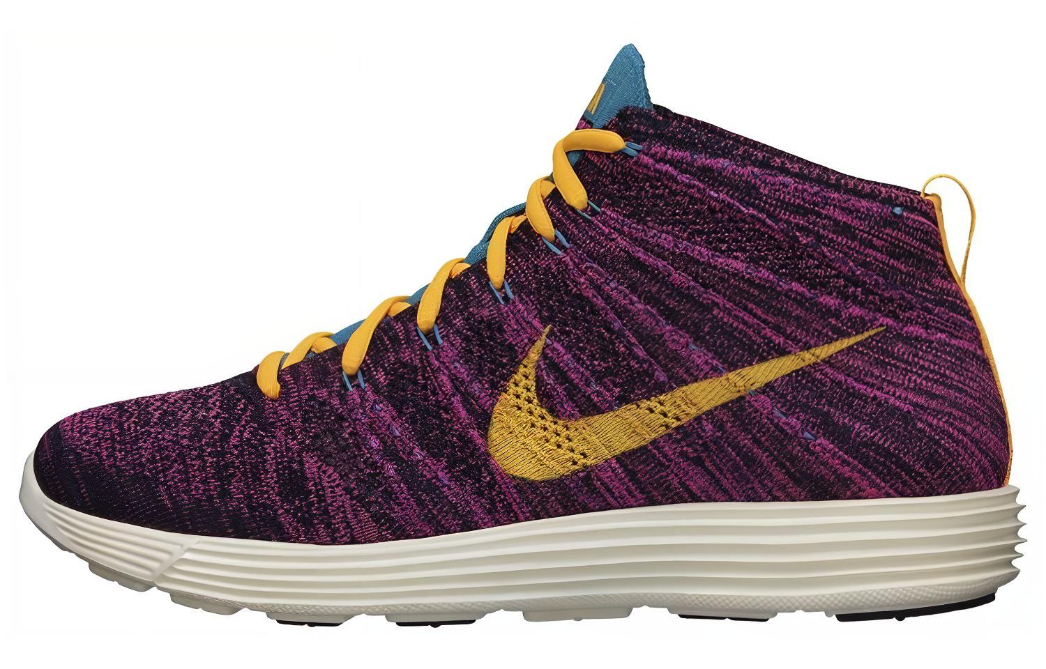 Кроссовки мужские Nike Lunar Flyknit Chukka grand purple, 40 EU