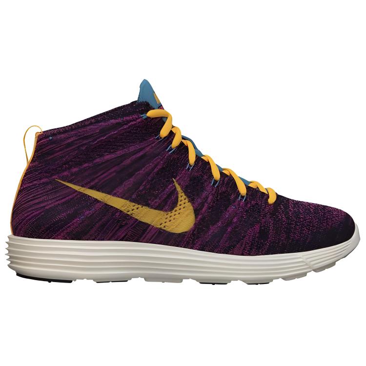 Кроссовки мужские Nike Lunar Flyknit Chukka grand purple, 40 EU