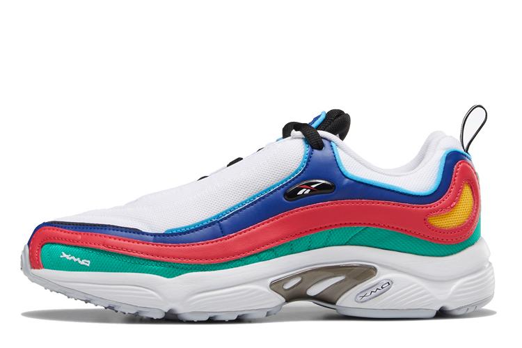 Кроссовки унисекс PUMA Daytona DMX Low Top красные, синие, зеленые, 42.5 EU