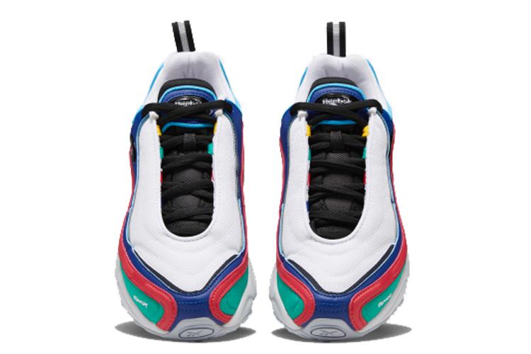 Кроссовки унисекс PUMA Daytona DMX Low Top красные, синие, зеленые, 42.5 EU