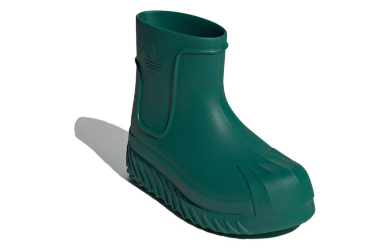 Галоши женские Adidas AdiFOM Superstar темно-зеленые, 40 2/3 EU