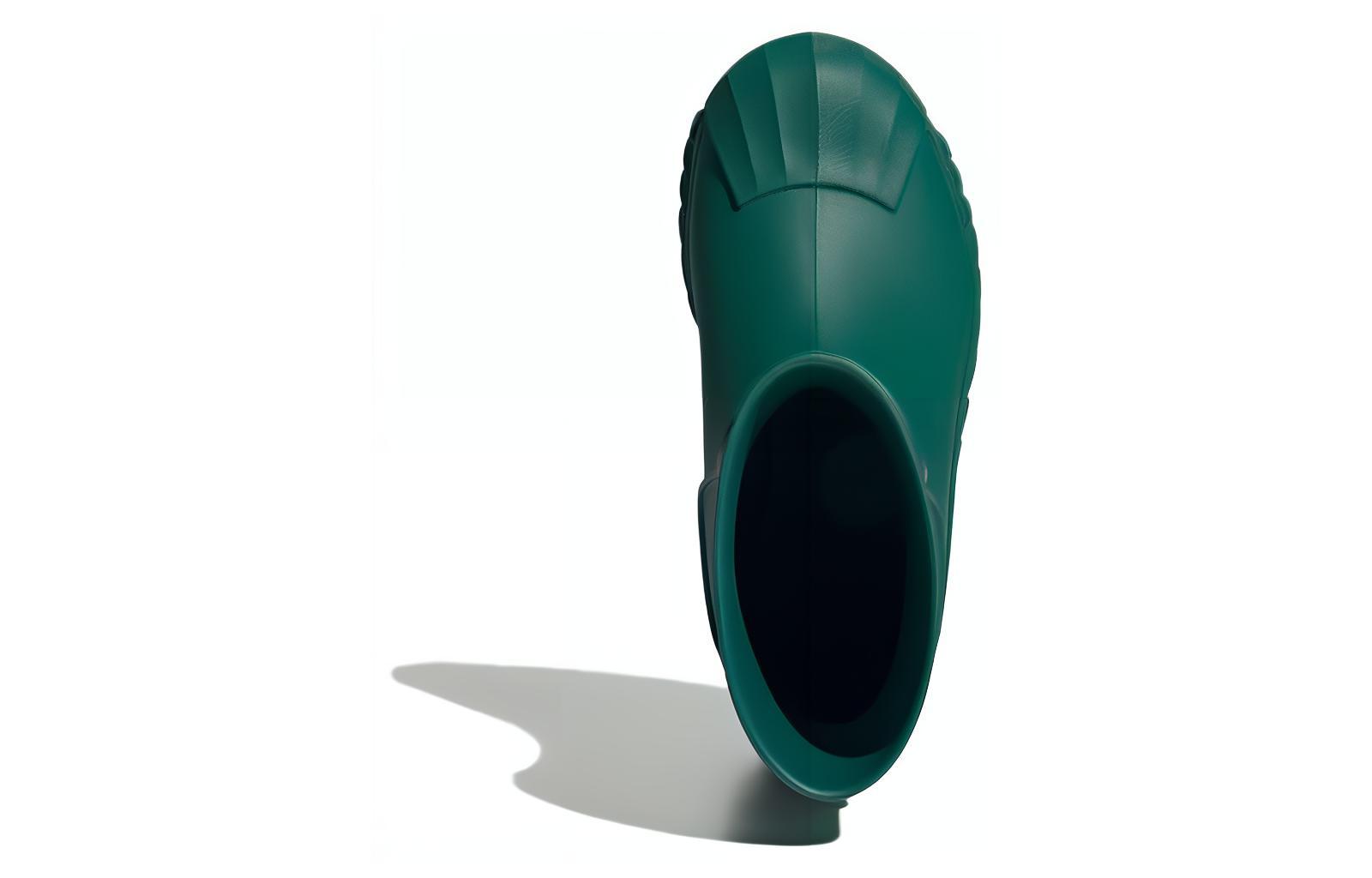 Галоши женские Adidas AdiFOM Superstar темно-зеленые, 40 2/3 EU