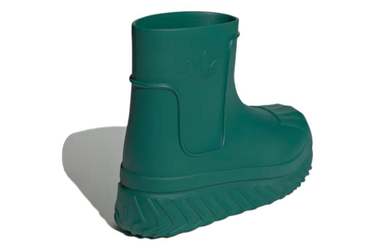 Галоши женские Adidas AdiFOM Superstar темно-зеленые, 40 2/3 EU