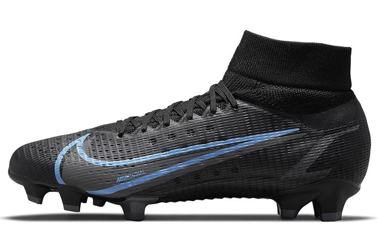Футбольные бутсы мужские Nike Mercurial Superfly 8 Pro FG черные, 42 EU