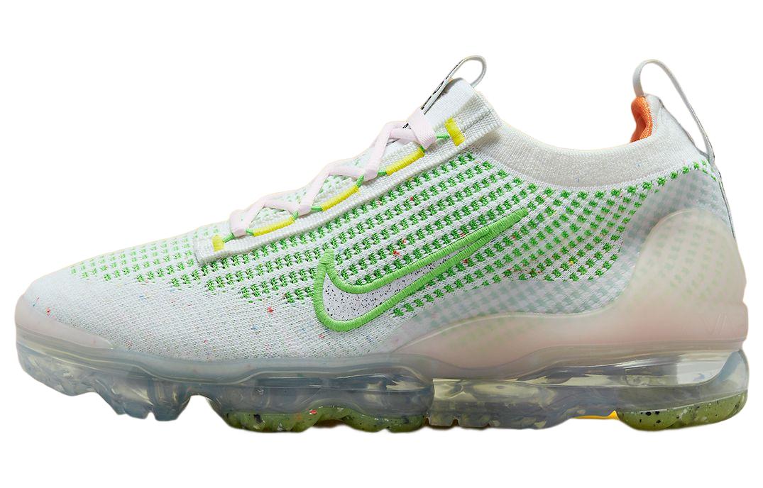 Кроссовки женские Nike Air VaporMax 2021 Flyknit Next Nature Feel Love белые