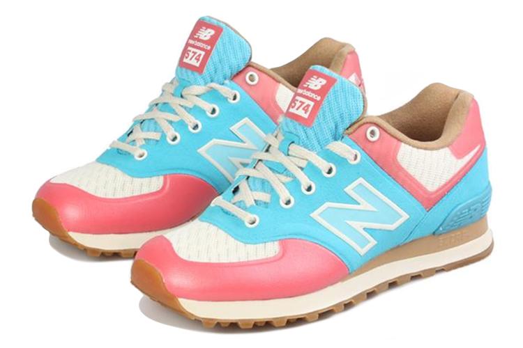 Кроссовки унисекс New Balance ML574XRB(D) розовые, 44 EU