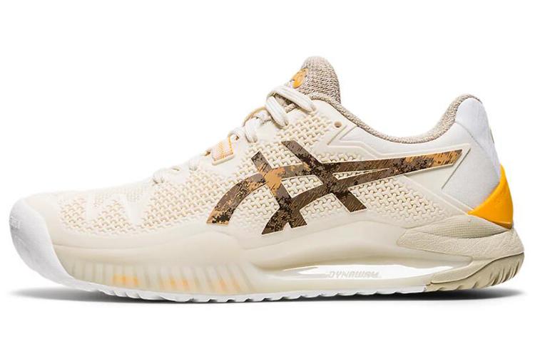 Кроссовки женские ASICS Gel Resolution 8 Le, cream-brown, 37.5 EU