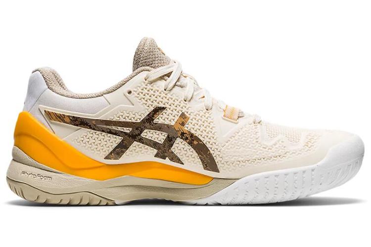 Кроссовки женские ASICS Gel Resolution 8 Le, cream-brown, 37.5 EU