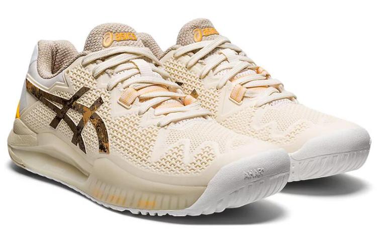 Кроссовки женские ASICS Gel Resolution 8 Le, cream-brown, 37.5 EU
