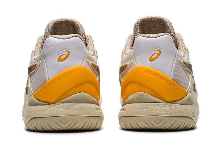 Кроссовки женские ASICS Gel Resolution 8 Le, cream-brown, 37.5 EU