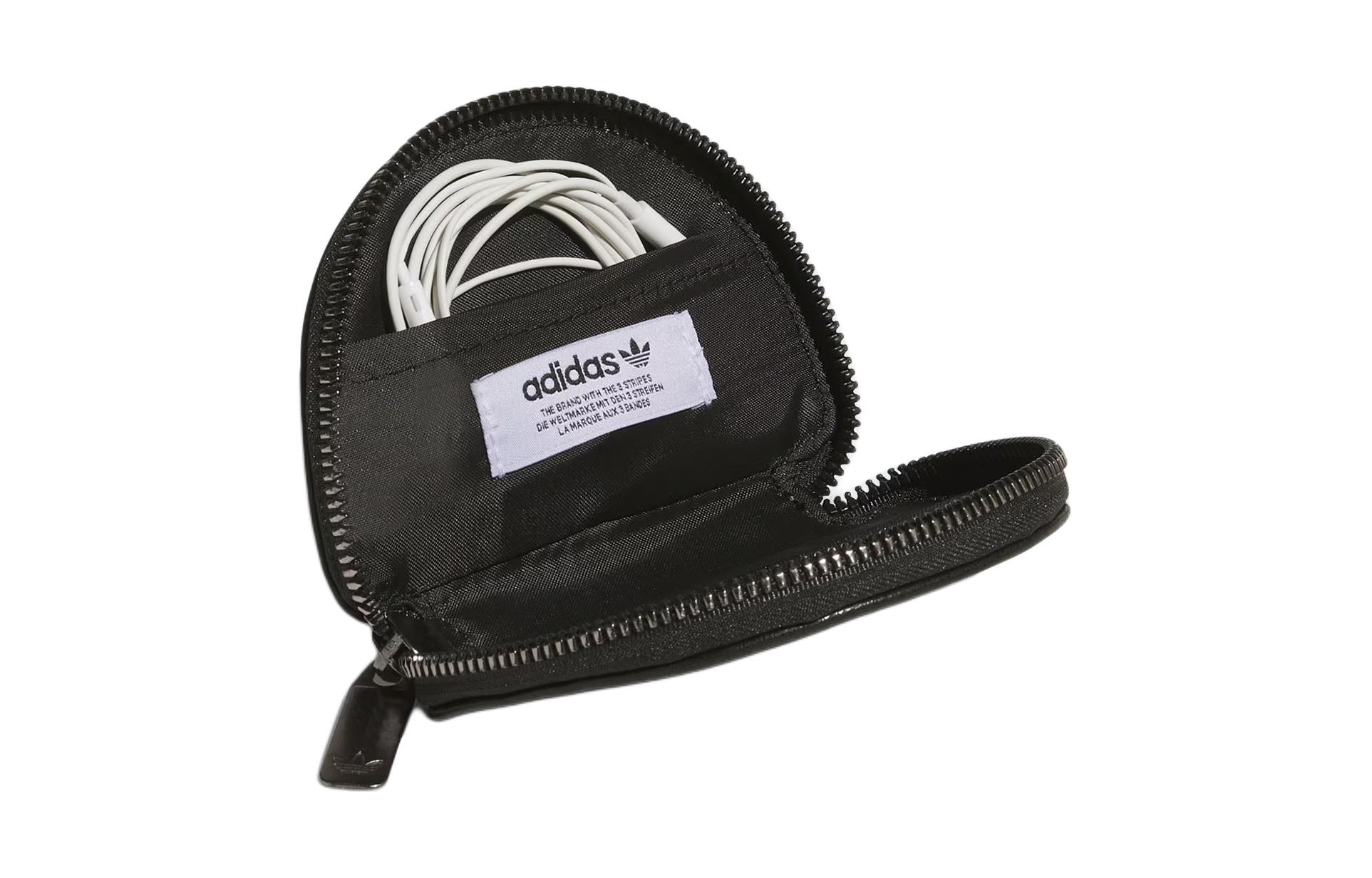 Кошелек унисекс Adidas Originals JJ2069 черный, размер: Small EU