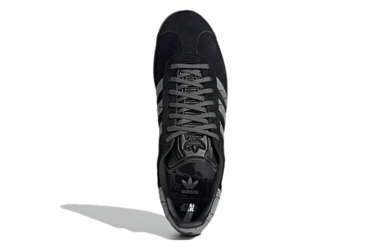 Кеды унисекс Adidas Gazelle Star Wars The Mandalorian Darksaber черные-серые, 42 2/3 EU