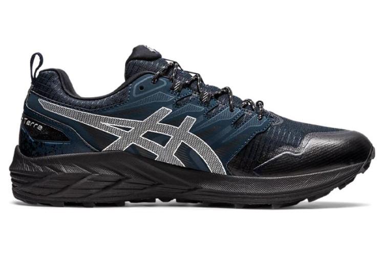 Кроссовки унисекс ASICS Gel Trabuco Terra SPS синие, черные, 41.5 EU