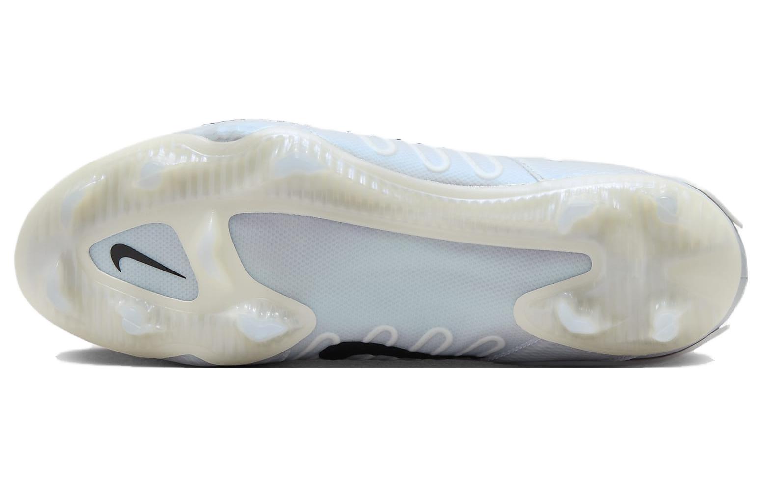 Кроссовки унисекс Nike Huarache 9 Elite Mid Lax SE серые, 44.5 EU