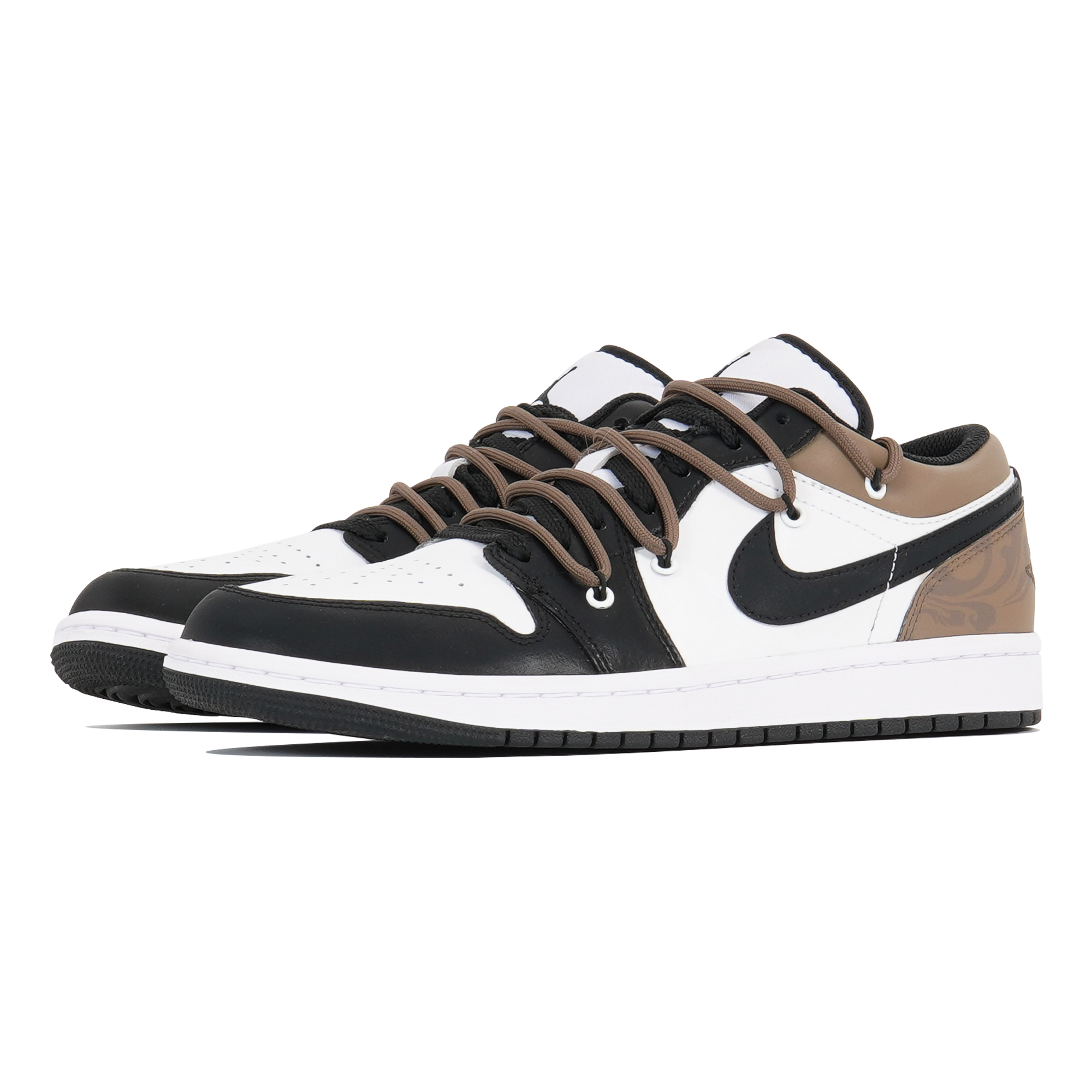 Кроссовки мужские Jordan Air Jordan 1 Low белые, 45 EU