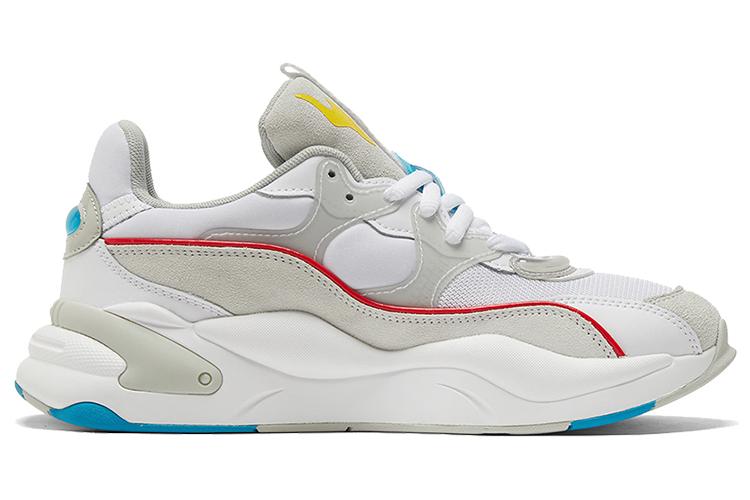 Кроссовки женские PUMA RS 2K Power Play Wns белые, серые, желтые, 38.5 EU