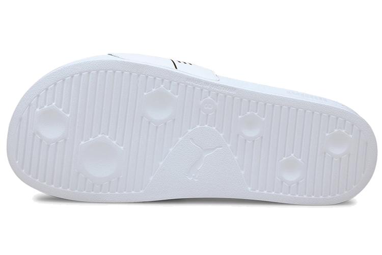 Шлепанцы унисекс PUMA Porsche Legacy X Leadcat Slide белые, 39 EU