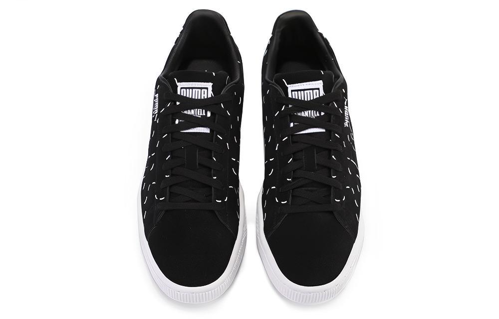 Кроссовки унисекс PUMA Suede Shantell Martin черные-белые, 36 EU