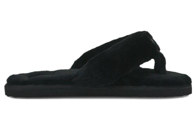 Шлепанцы женские PUMA Fluff Flip BX черные, 38 EU