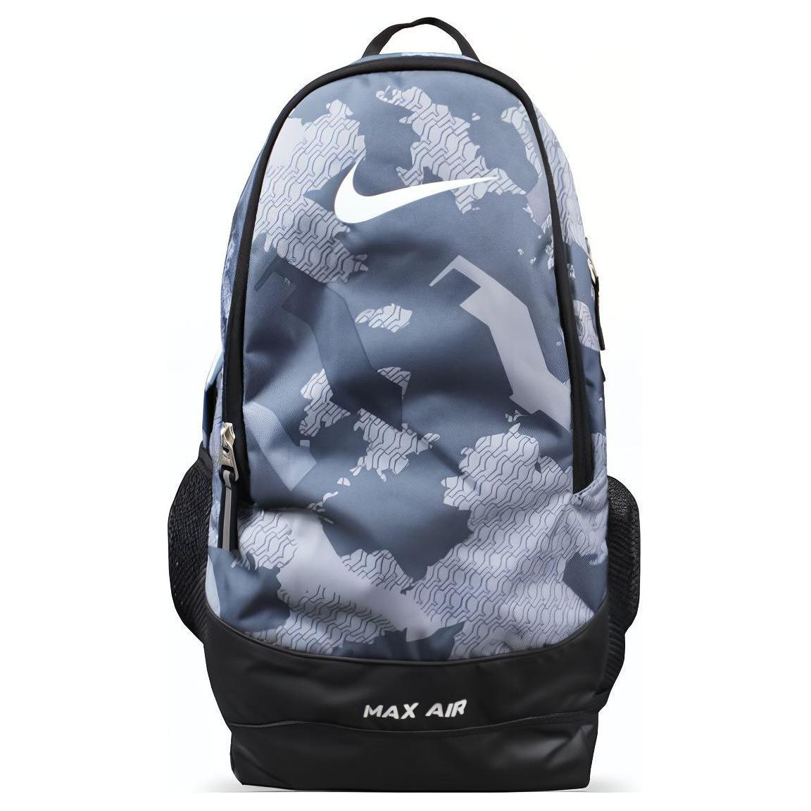 Рюкзак унисекс Nike BZ9696-457 черно-голубой