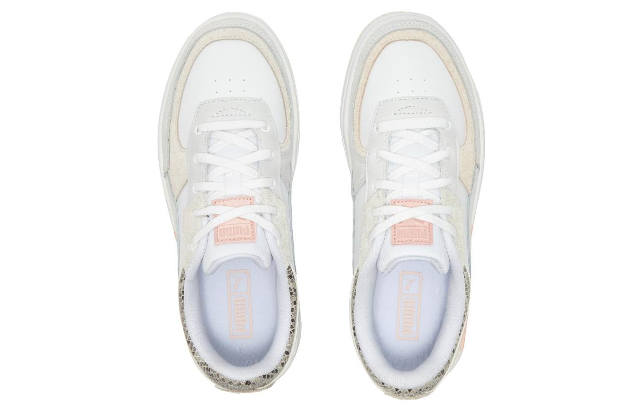 Кеды женские PUMA Cali Dream Animalia Snake белые-бежевые, 35.5 EU