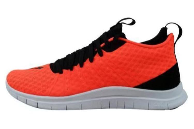 Кроссовки унисекс Nike Free Hypervenom 2 черные, оранжевые, 46 EU