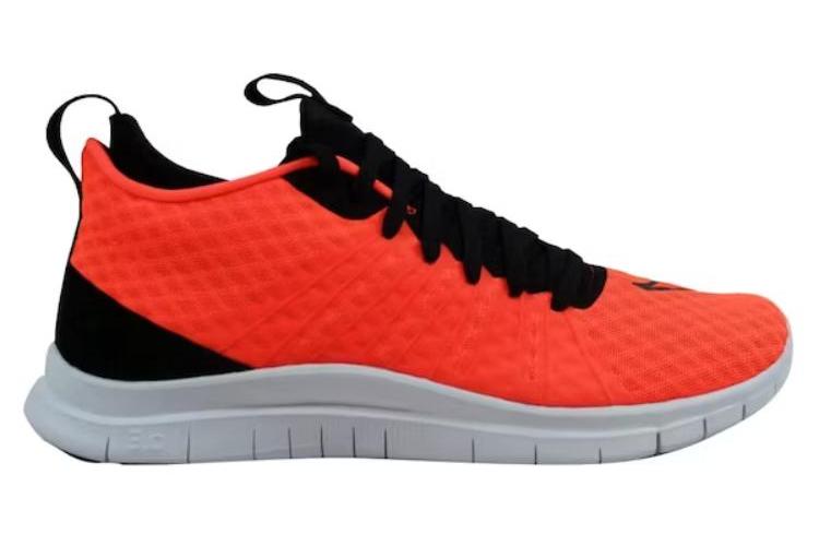 Кроссовки унисекс Nike Free Hypervenom 2 черные, оранжевые, 46 EU