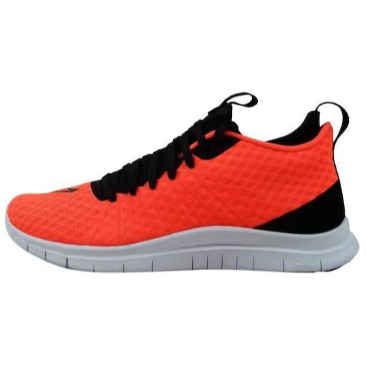 Кроссовки унисекс Nike Free Hypervenom 2 черные, оранжевые, 46 EU