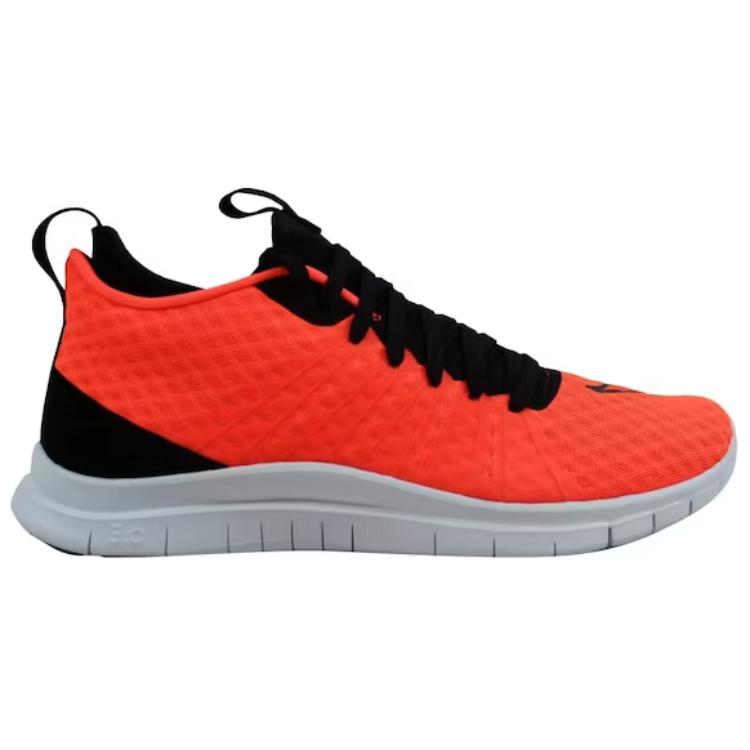 Кроссовки унисекс Nike Free Hypervenom 2 черные, оранжевые, 46 EU