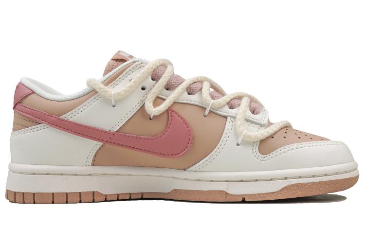 Кеды женские Nike Dunk Low RISK розово-коричневые, 38 EU