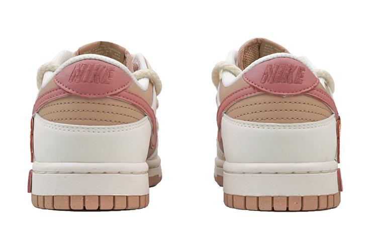 Кеды женские Nike Dunk Low RISK розово-коричневые, 38 EU