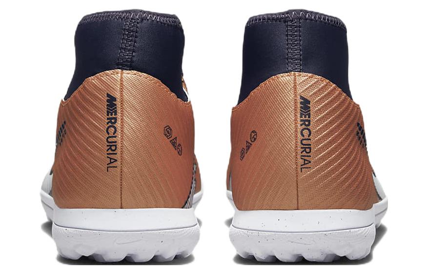 Бутсы мужские Nike Mercurial Superfly 9 Club Tf золотые, белые, черные, 45 EU