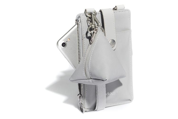 Комплект сумок унисекс Adidas Originals HD9682 светло-асфальтового цвета