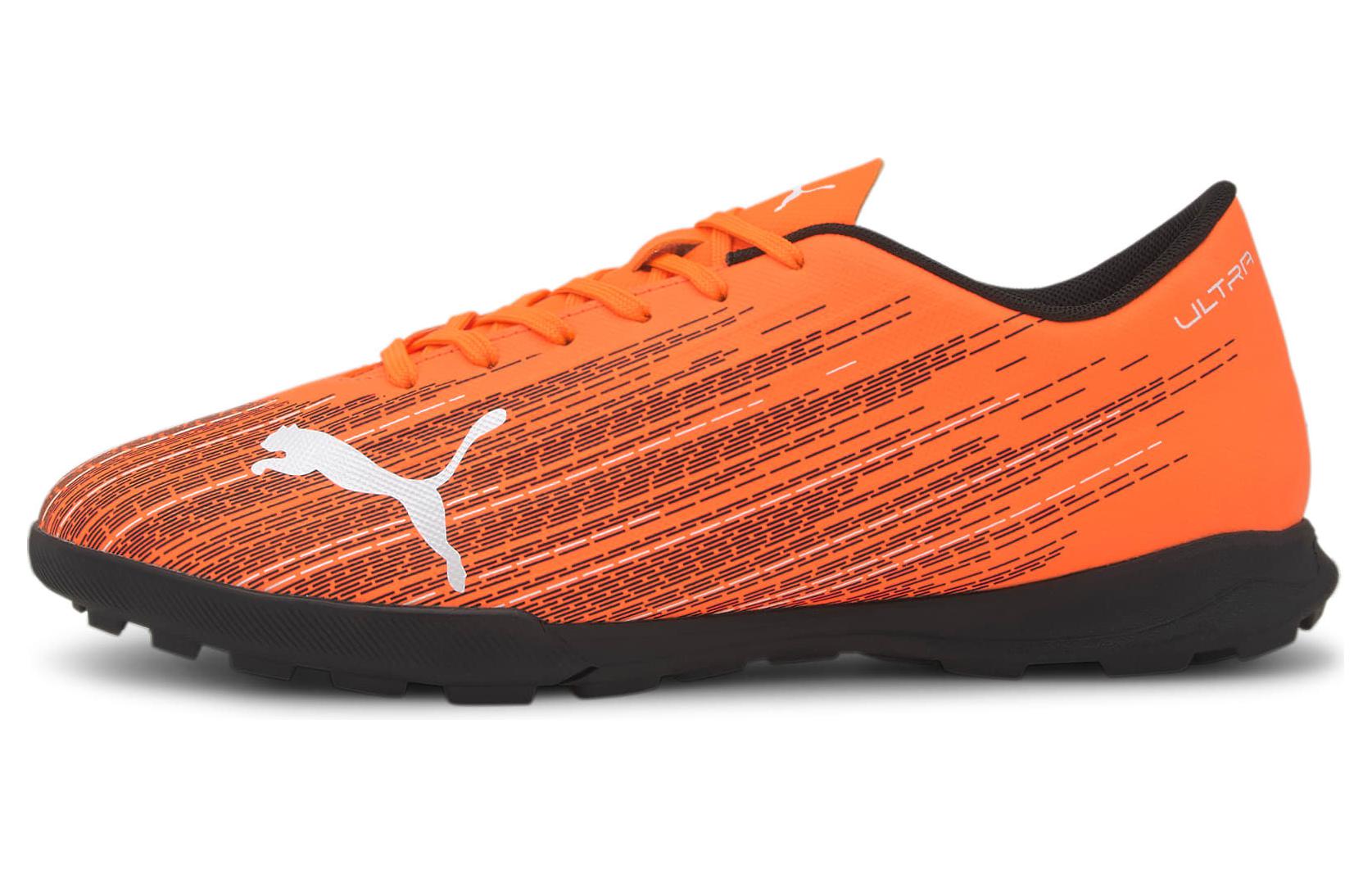 Футбольные бутсы мужские PUMA Ultra 4.1 TT, shimmery blue-white-ultimate orange, 44.5 EU