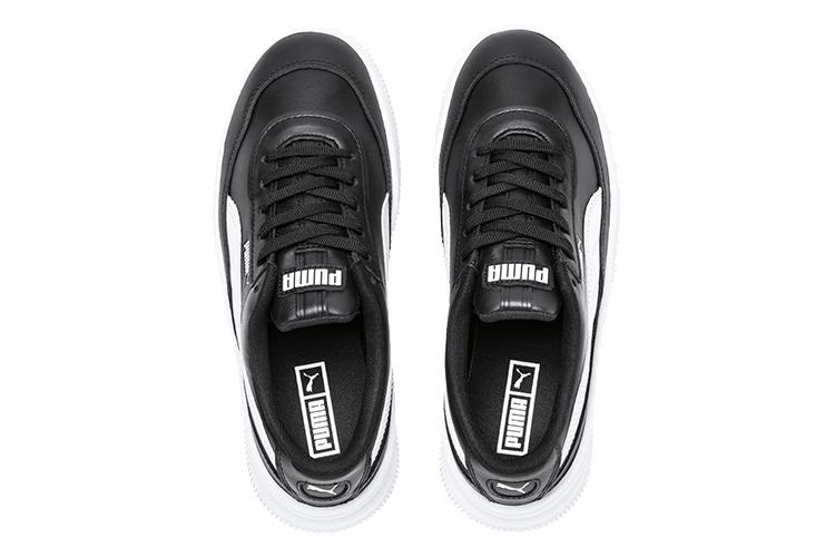 Кроссовки женские PUMA Deva Leather черные, 35.5 EU