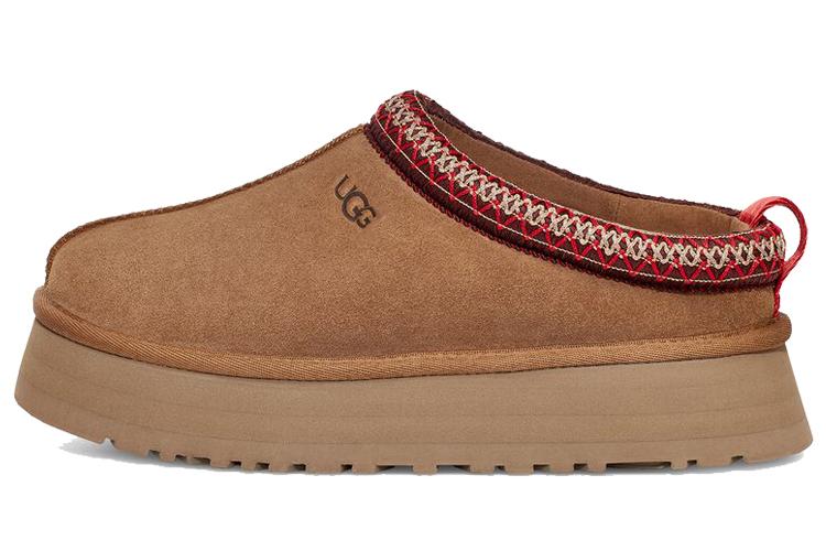 Угги женские UGG Tazz Slipper каштановые