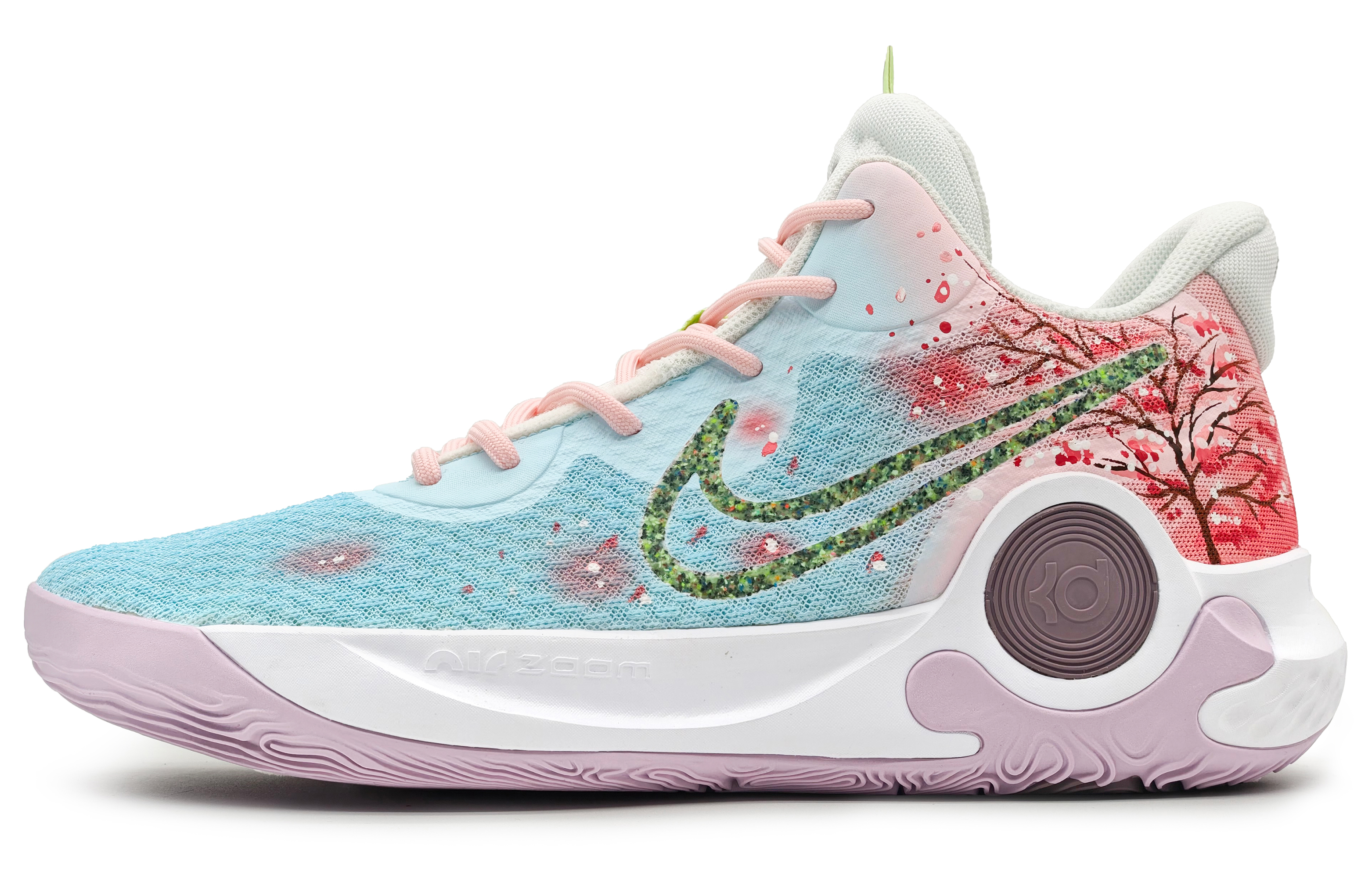 Кроссовки унисекс Nike Trey 5 Mid-Top, blue red gradient, 40 EU