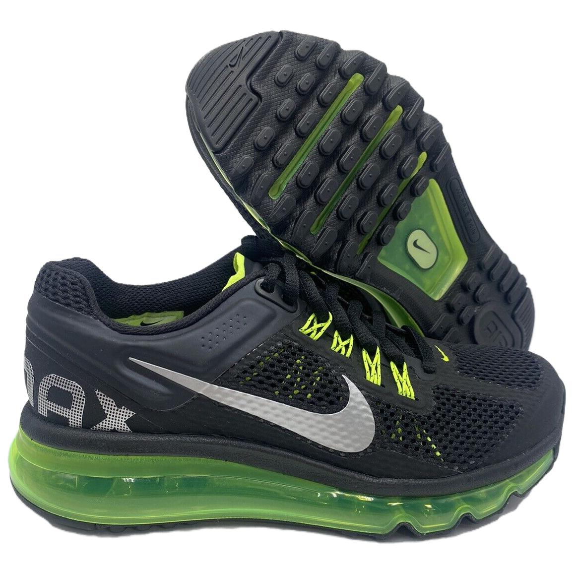 Кроссовки мужские Nike Air Max 2013 GS черные, 38.5 EU