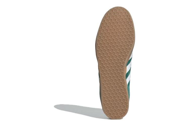 Велотуфли мужские Adidas Gazelle Collegiate белые, зеленые, 44 EU