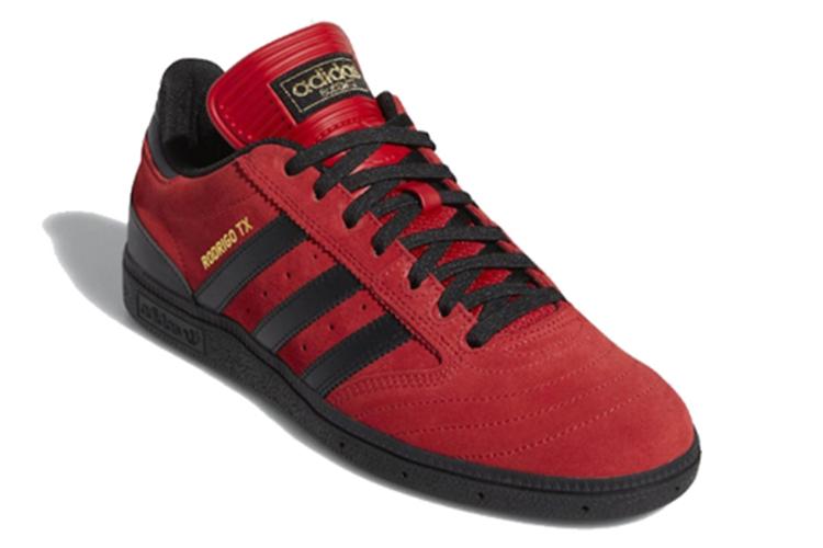 Кроссовки мужские Adidas Busenitz Rodrigo TX, красные-черные, 42 EU
