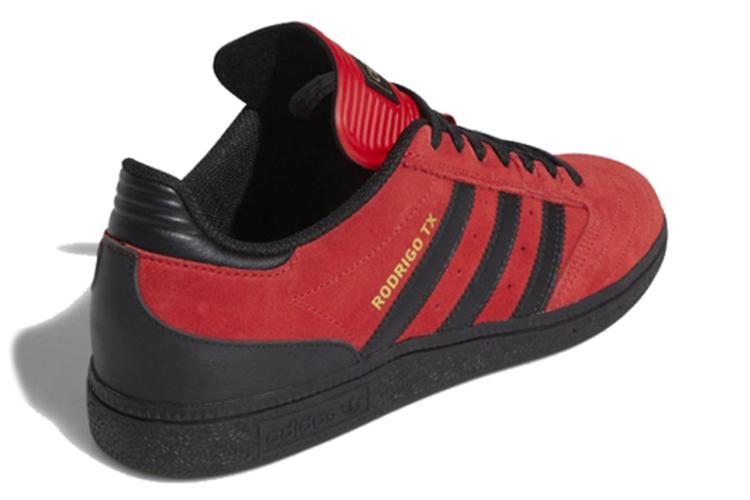 Кроссовки мужские Adidas Busenitz Rodrigo TX, красные-черные, 42 EU