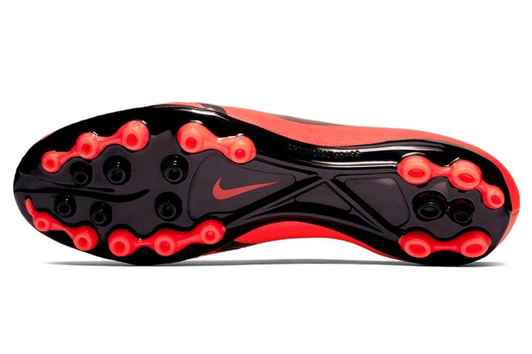 Футбольные бутсы мужские Nike Phantom Venom Academy Pro AG, bright crimson black, 40 EU