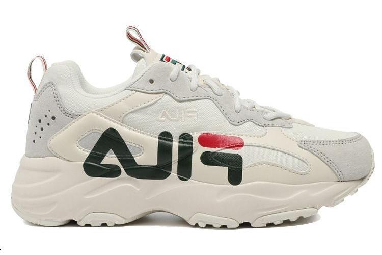 Кроссовки FILA Ray Tracer Linear Low Top серые, черные, красные, 255 EU