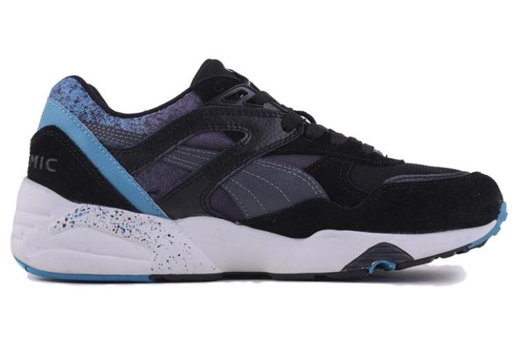Кроссовки унисекс PUMA Trinomic R698 черные/белые, 40 EU