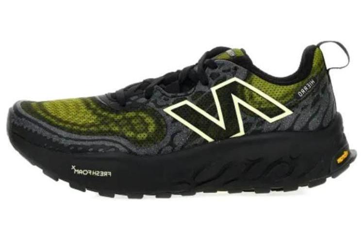 Кроссовки мужские New Balance Fresh Foam X Hierro V8 черные, зеленые, 44 EU