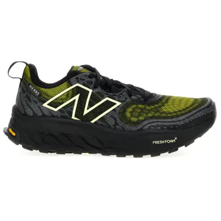 Кроссовки мужские New Balance Fresh Foam X Hierro V8 черные, зеленые, 44 EU