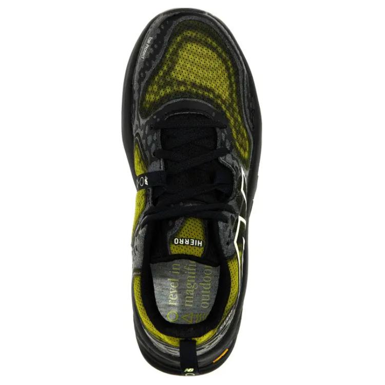 Кроссовки мужские New Balance Fresh Foam X Hierro V8 черные, зеленые, 44 EU