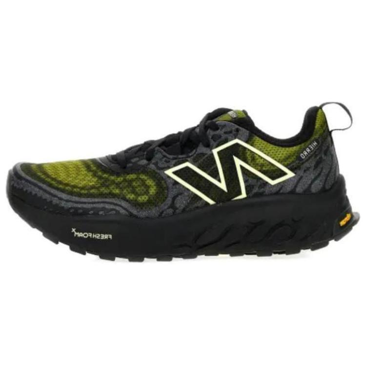 Кроссовки мужские New Balance Fresh Foam X Hierro V8 черные, зеленые, 44 EU