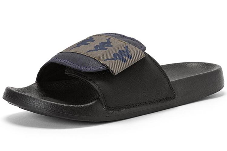 Шлепанцы унисекс Kappa K0CX5LT10-990 черные, 40 EU