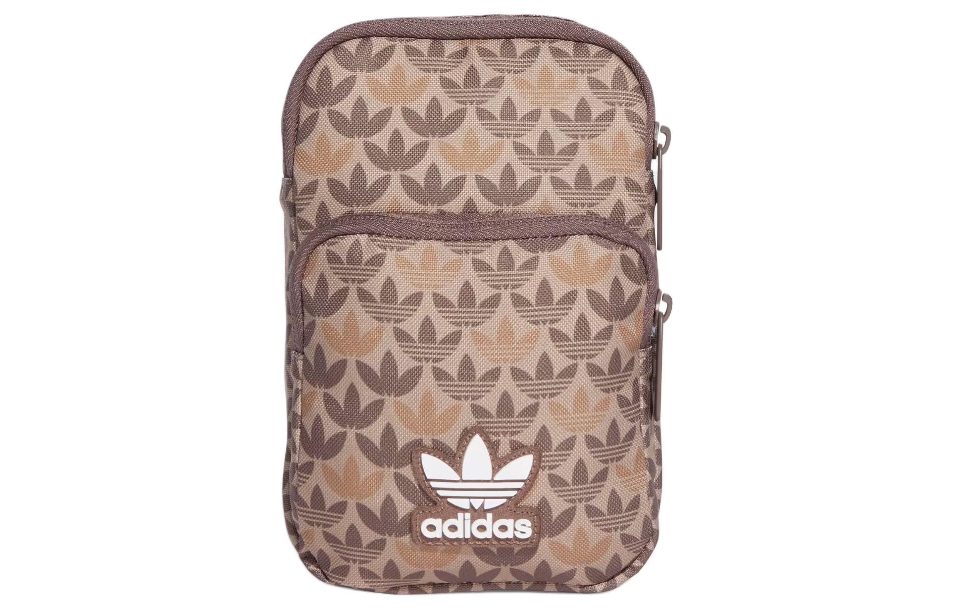 Сумка женская Adidas Monogram Festival Bag коричневая